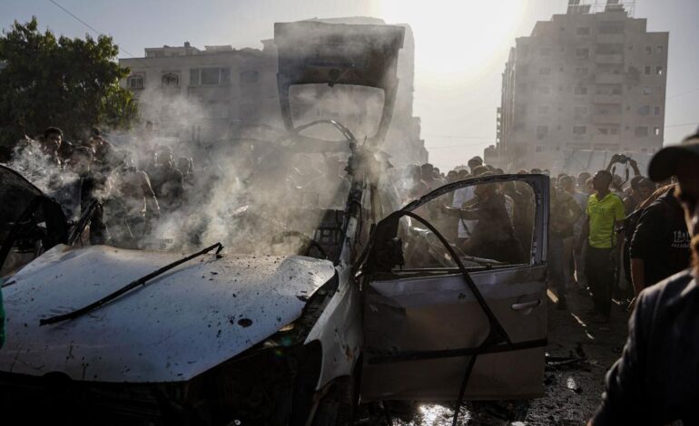 ORIENTE PRÓXIMO GUERRA | Israel lanza una oleada de bombardeos en toda Gaza y mata al menos a 18 personas