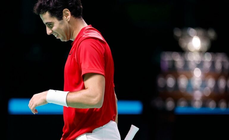 El bonito gesto del entrenador de Italia con Jaume Munar después de que el público celebrara un fallo suyo