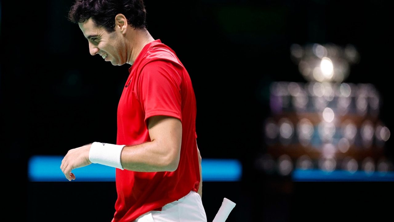 El bonito gesto del entrenador de Italia con Jaume Munar después de que el público celebrara un fallo suyo