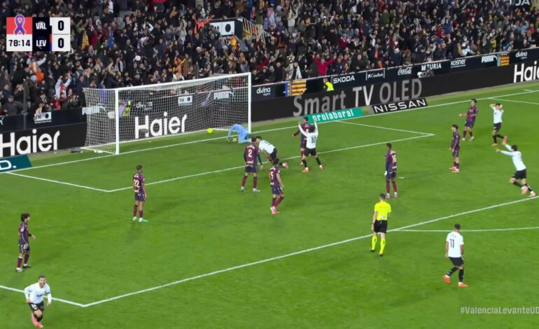 Hugo Duro logra su mejor promedio de goles por minuto en Valencia