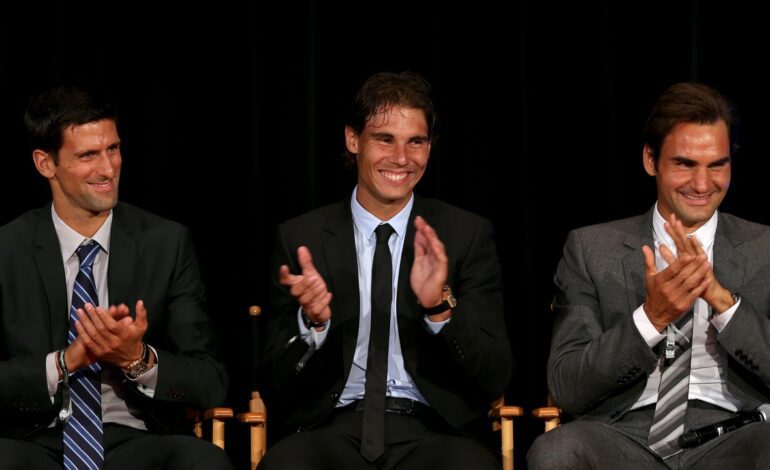 La reflexión de Rafa Nadal sobre su rivalidad con Federer y Djokovic que deberían poner en todos los colegios