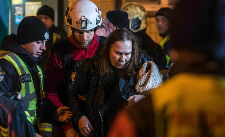 Un ataque a gran escala de Rusia deja seis muertos en Kiev