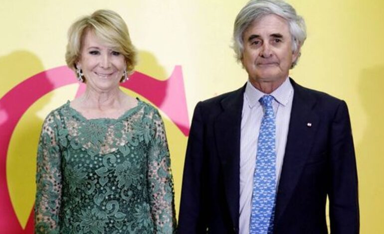 El marido de Esperanza Aguirre, condenado a pagar 853.000 euros por apropiarse de un Goya de su familia