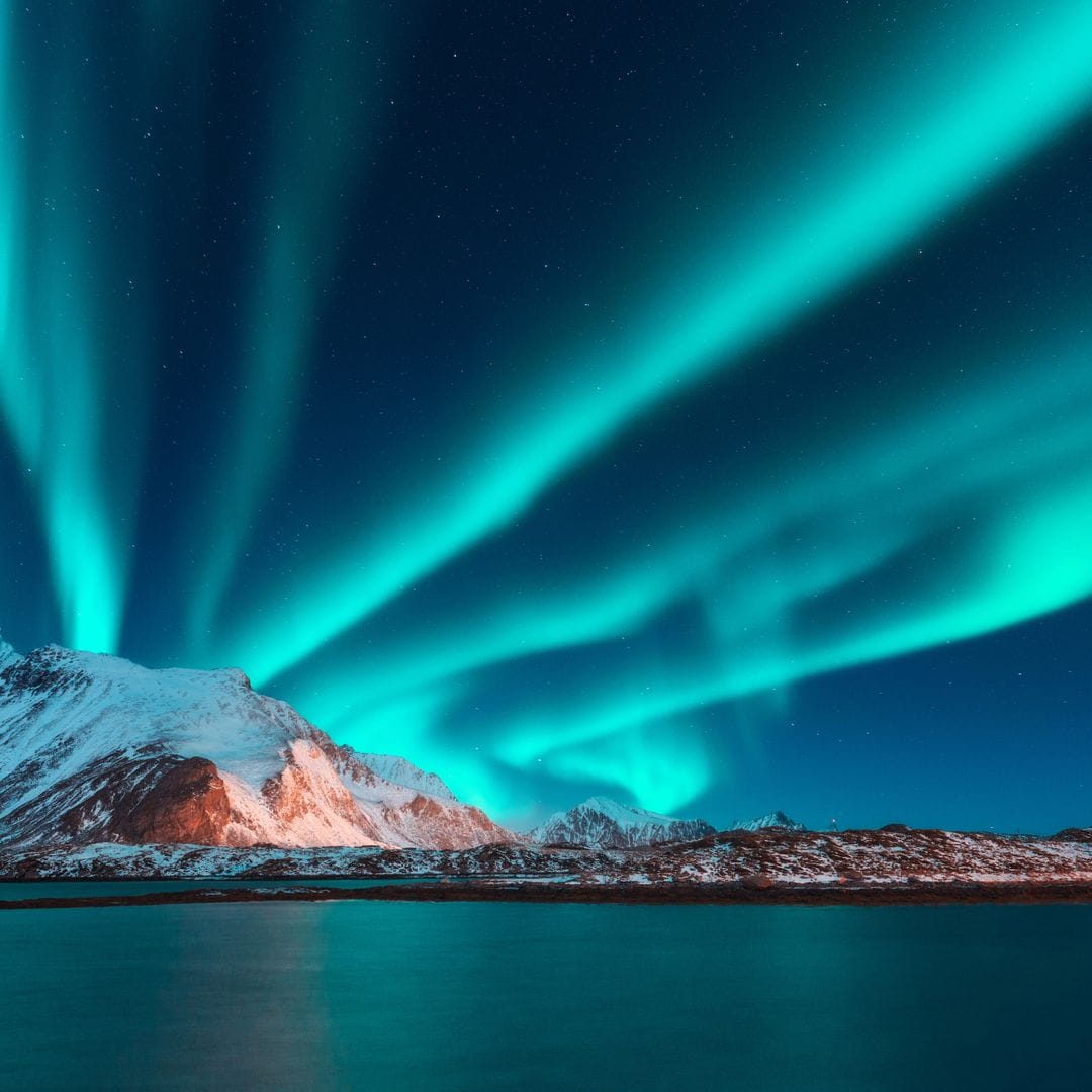 Islas Lofoten, Aurora Boreal, Noruega