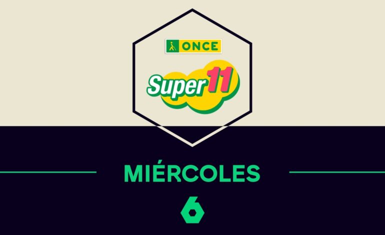 Comprobar los premios del sorteo del Super 11 de la ONCE del miércoles 26 de noviembre de 2025