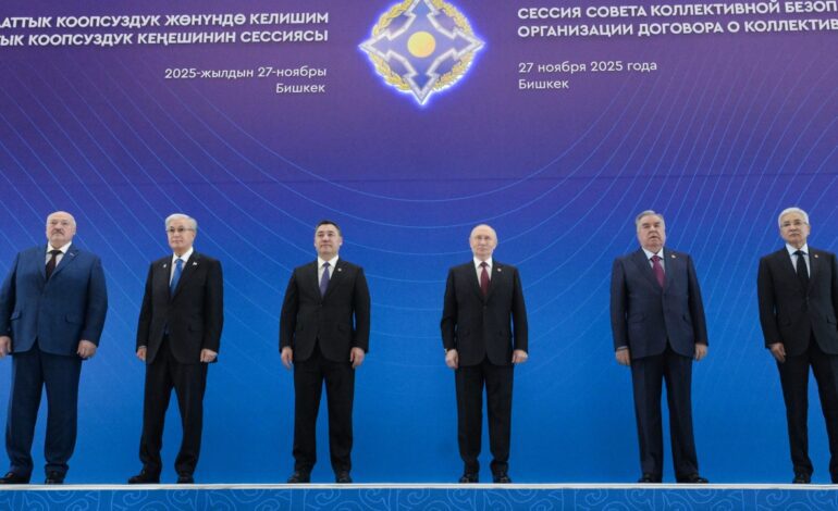 Putin anuncia en un discurso por TV un rearme «a gran escala» junto a cuatro ex repúblicas soviéticas