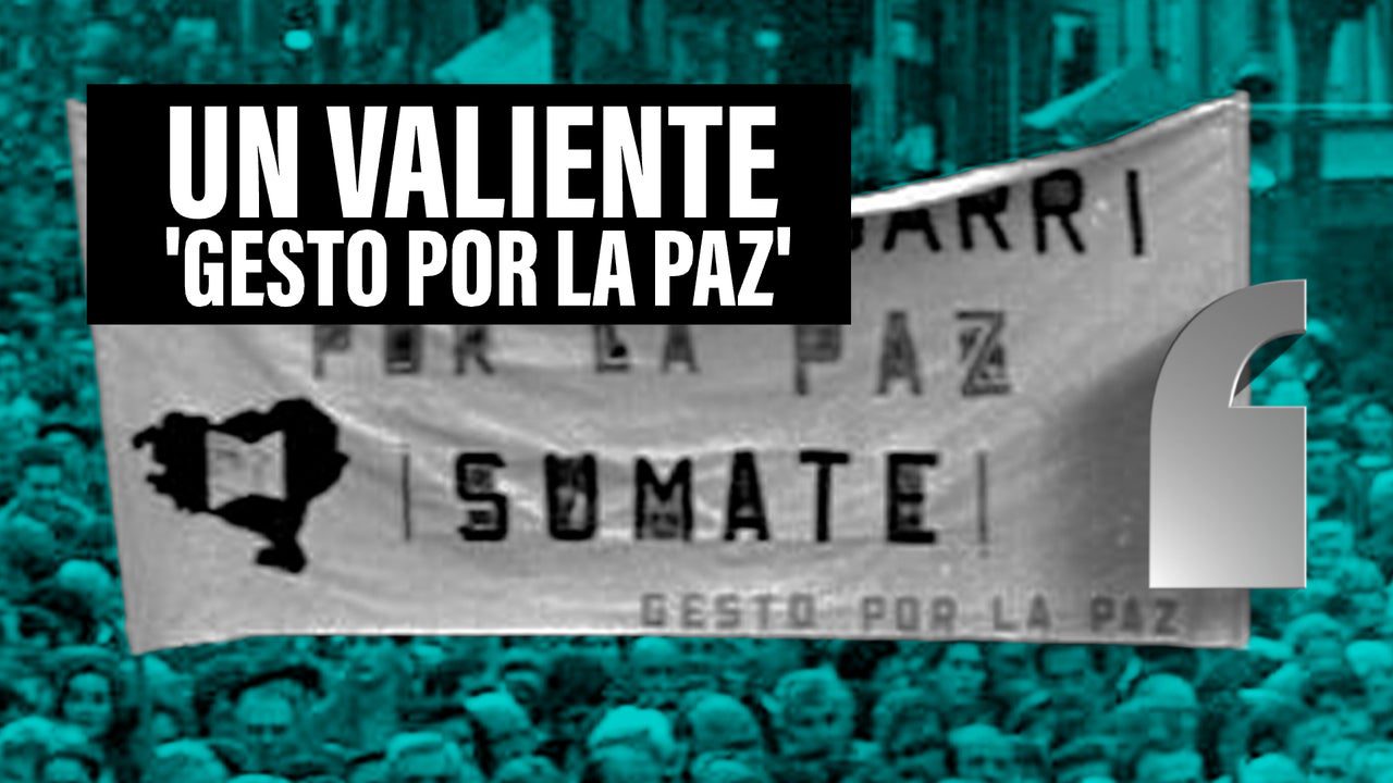 valentía, silencio y un pequeño lazo azul que dijo «basta» a ETA