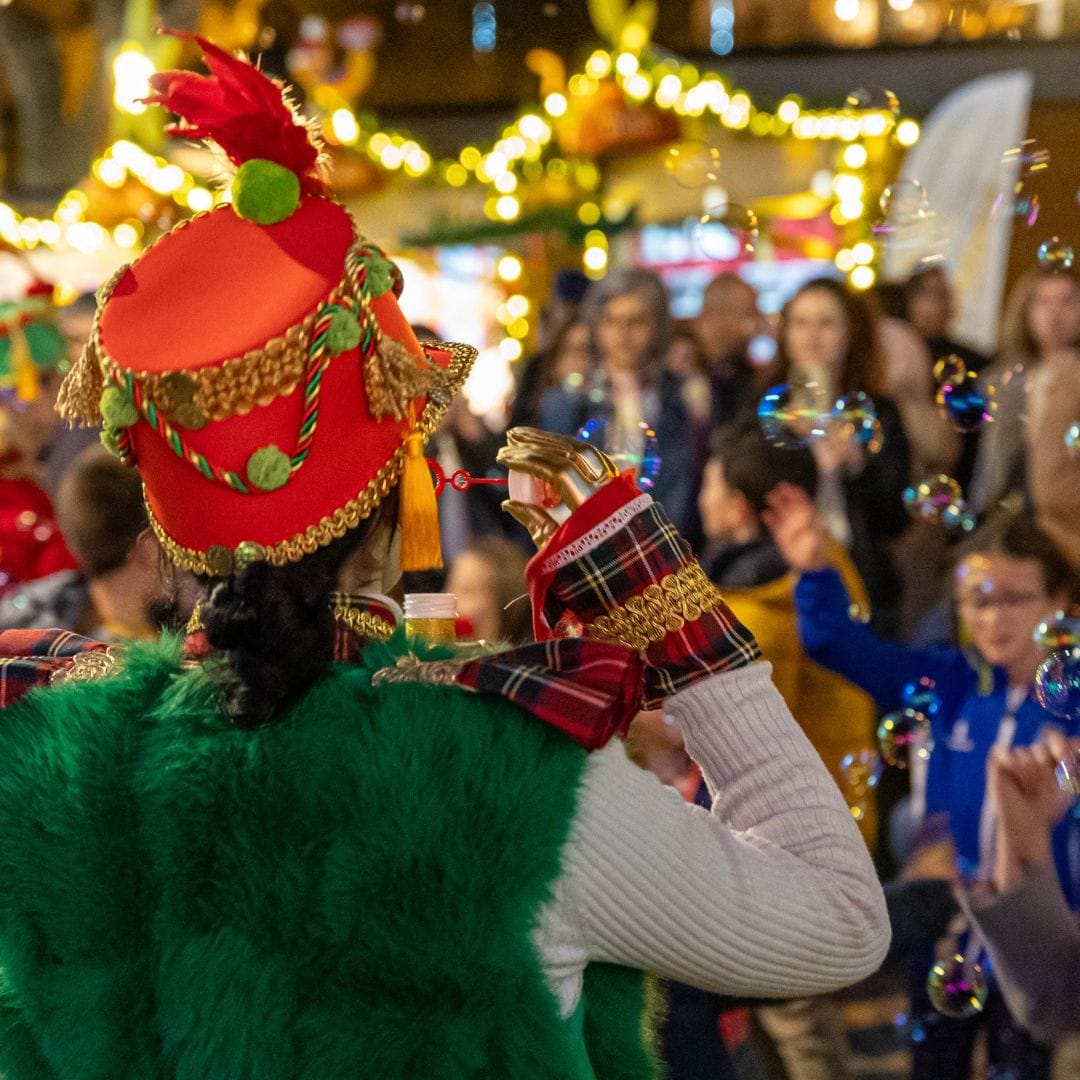 Perlim, la feria y mercado navideño más mágico de Portugal, celebrada en un castillo, en la localidad de Santa María da Feria, cerca de Oporto
