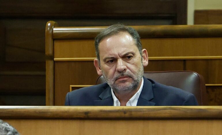 El Congreso hará efectiva la suspensión de Ábalos como diputado el 4 de diciembre