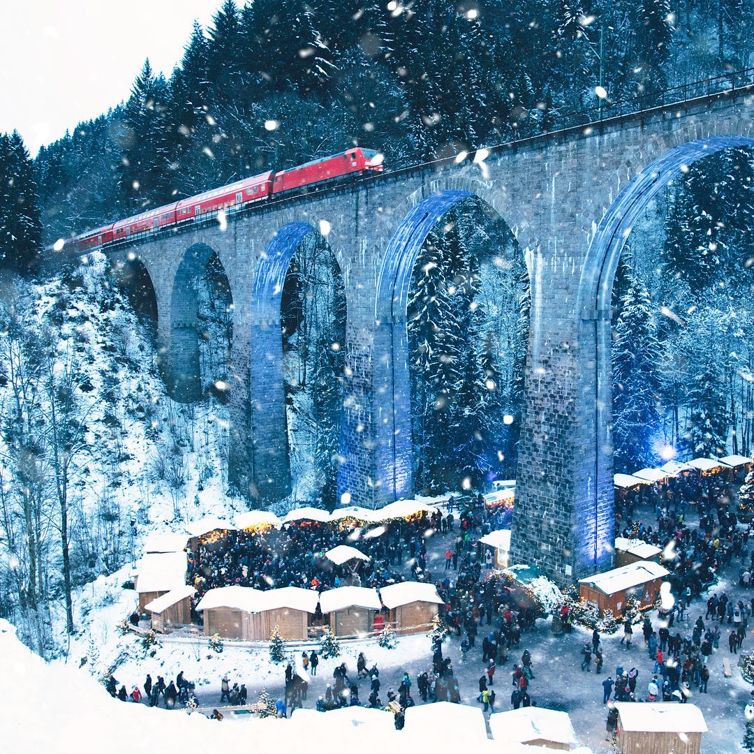 Mercado navideño de Ravenna Gorge, Alemania