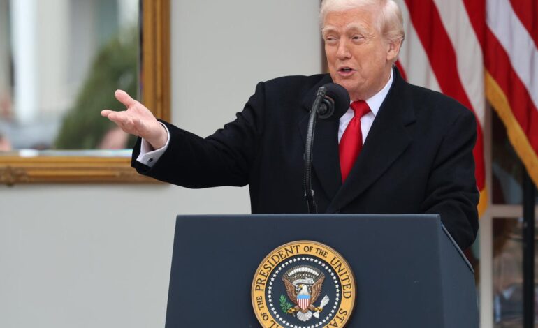 Trump dice que anulará todas las órdenes ejecutivas que asegura que Biden firmó con ‘autopen’