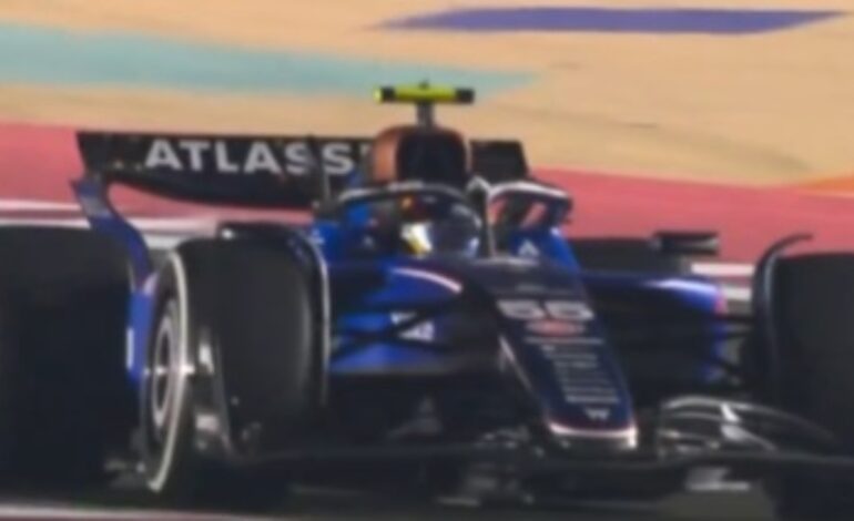 La emoción por radio del jefe Williams después del increíble podio de Sainz en Qatar