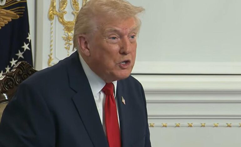 Donald Trump llama «estúpida» a otra periodista que le preguntó por qué culpaba a Biden del ataque a dos militares de la Guardia Nacional