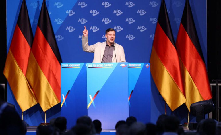 Generación Alemania: ultraderechista AfD relanza su ala juvenil en medio de protestas