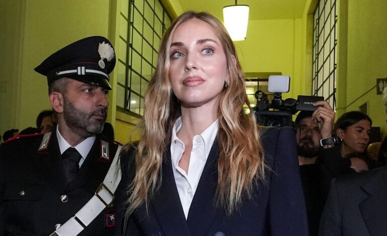 La Fiscalía de Italia pide un año y ocho meses de cárcel para Chiara Ferragni