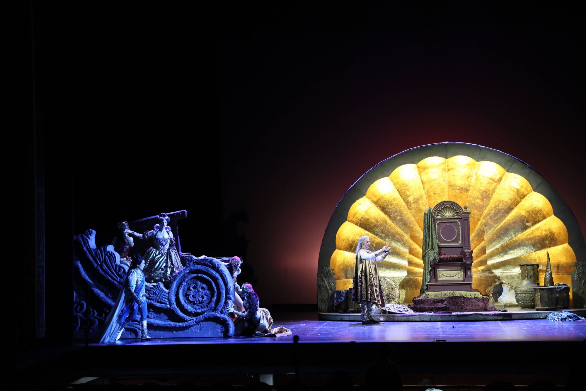 ensayos de ópera "orlando furioso" en el teatro campoamor