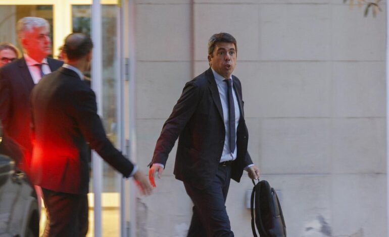 COMISIÓN DANA CONGRESO | Mazón abre el próximo lunes las comparecencias por la dana en el Congreso, seguido de Camarero y Mompó