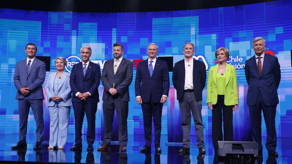 Seguridad y agenda social polarizan el último debate entre los candidatos presidenciales de Chile