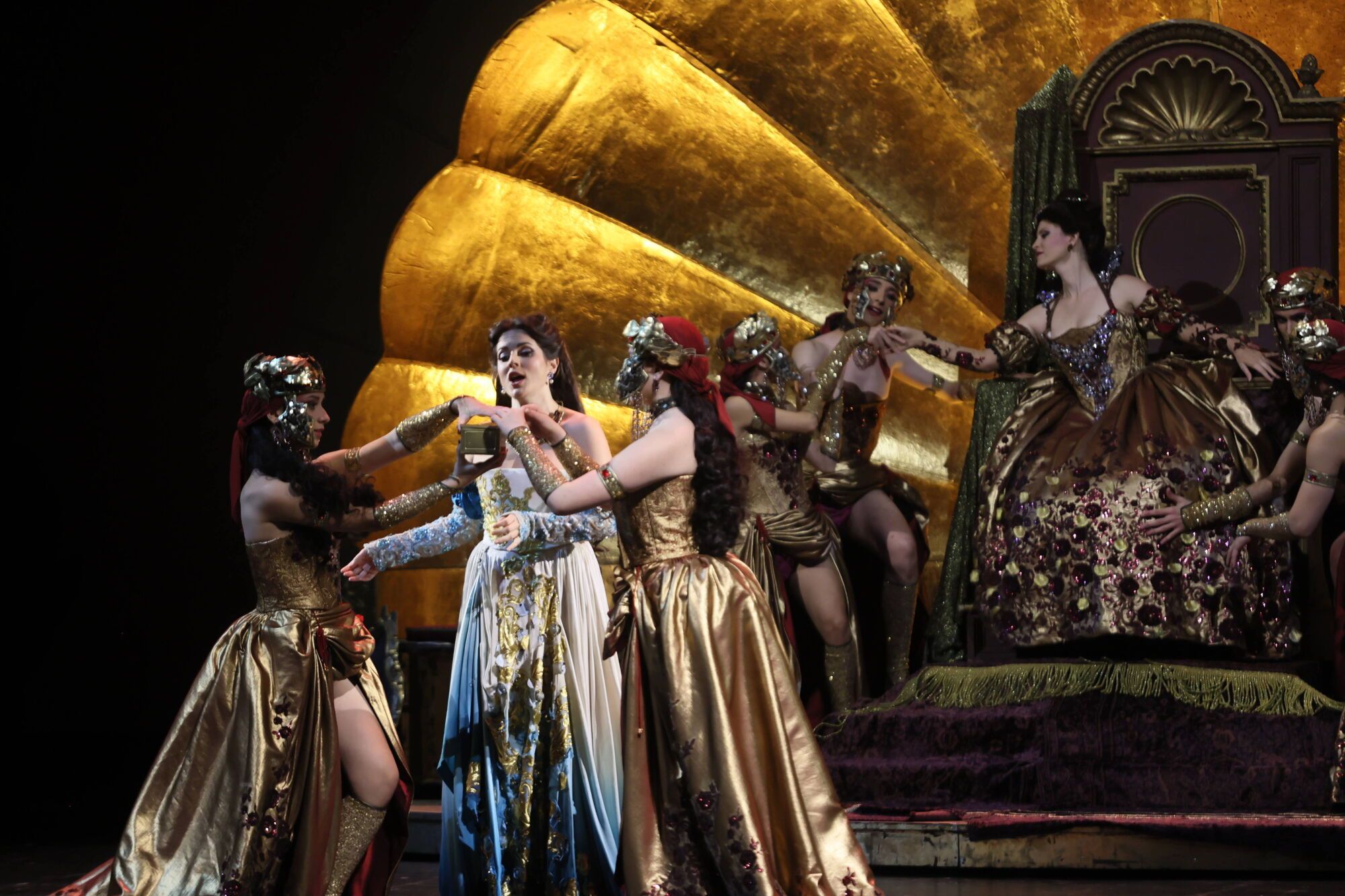 ensayos de ópera "orlando furioso" en el teatro campoamor