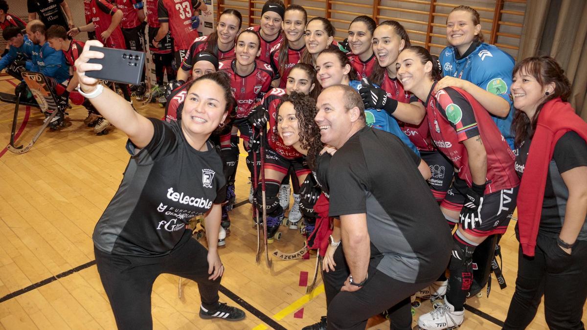 TELECABLE HOCKEY | Jornada de fiesta y juventud en Mata Jove: así fue la presentación oficial de todas las plantillas del Telecable Hockey