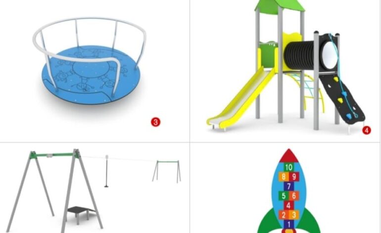 este es el avance del proyecto, que prevé que cuente con una tirolina