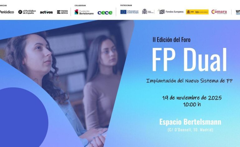 Los expertos en formación profesional se citan en Madrid para abordar el futuro del sector