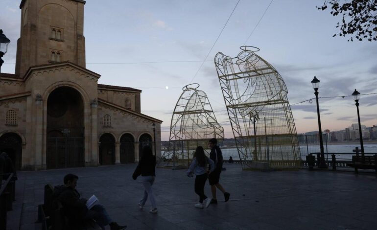 estos son los adornos que ya deslumbran en las calles