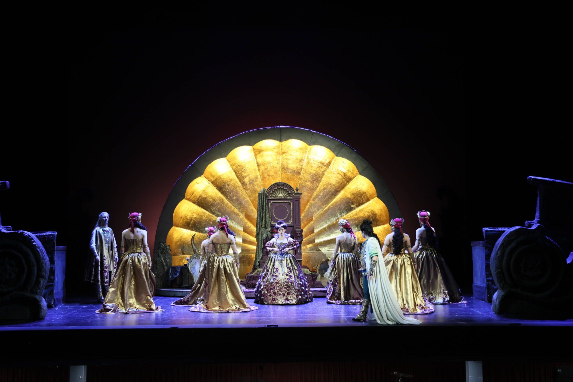 ensayos de ópera "orlando furioso" en el teatro campoamor