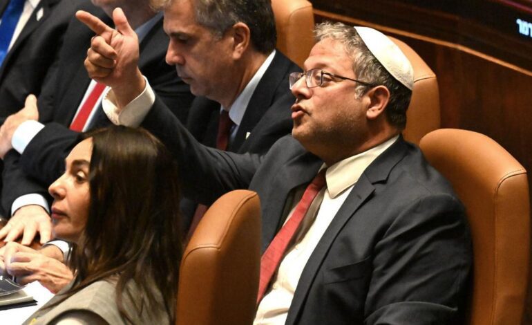 El Parlamento de Israel impulsa un proyecto de ley para aprobar la pena de muerte para palestinos condenados por terrorismo