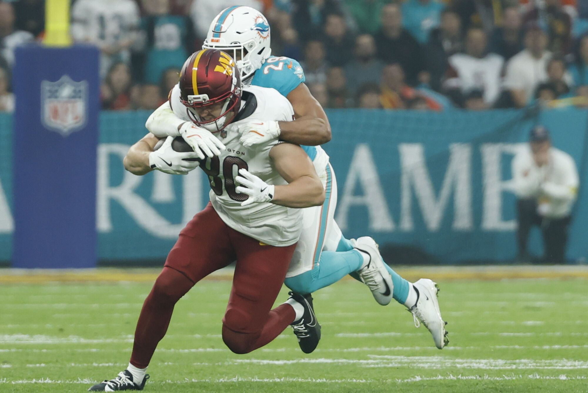 NFL en Madrid: Miami Dolphins - Washington Commanders.