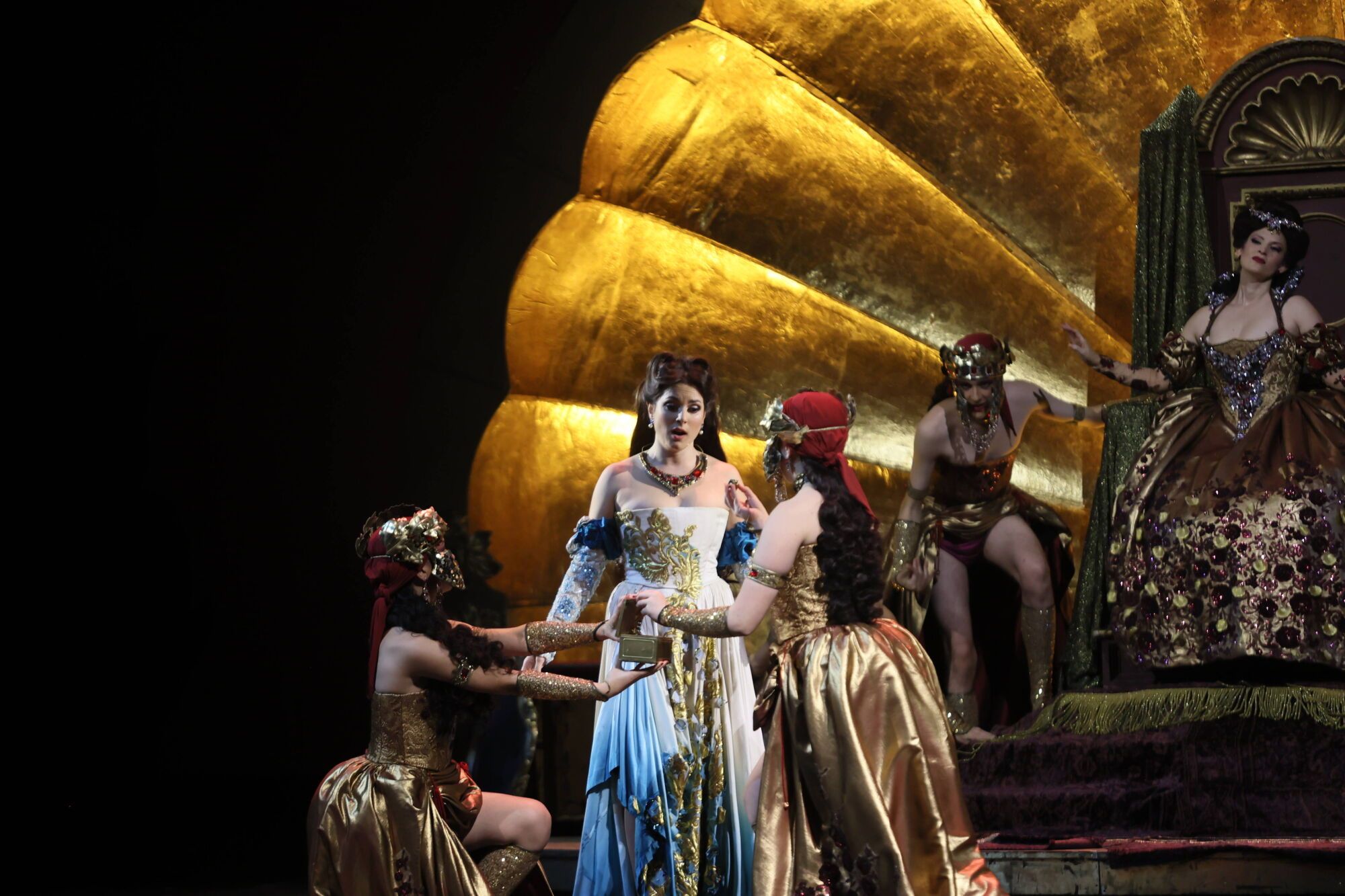 ensayos de ópera "orlando furioso" en el teatro campoamor