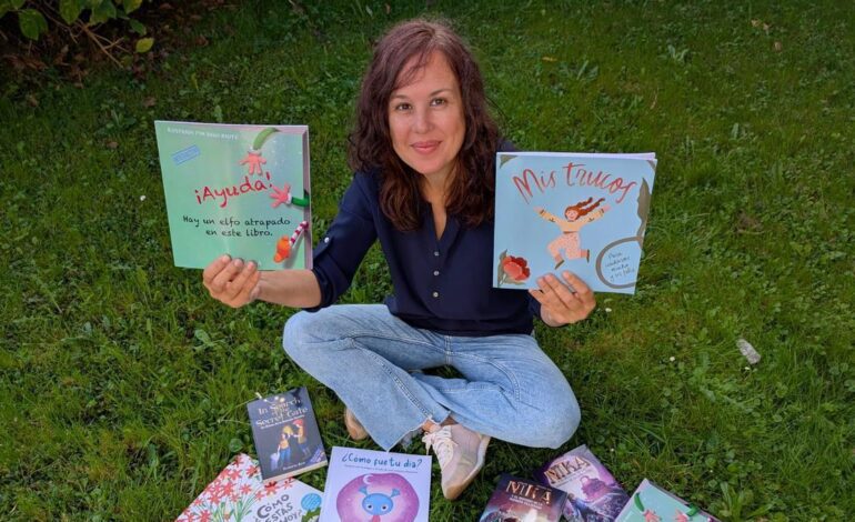 La historia de la escritora canguesa que pasó de tener guardados sus cuentos infantiles en un cajón a ser “bestseller” en Amazon