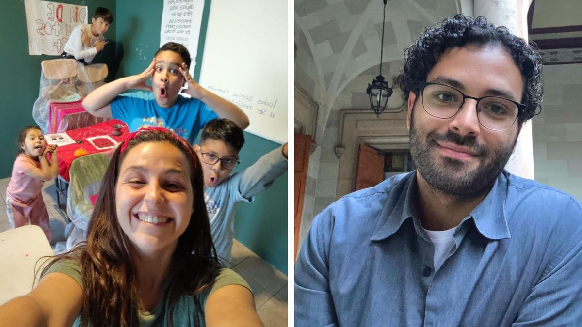 Sara Segarra y Óscar Salcedo.