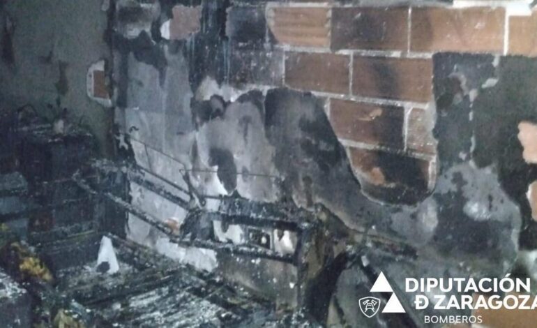 Muere una mujer de 75 años en el incendio de su casa en San Mateo de Gállego: «Había mucho humo»