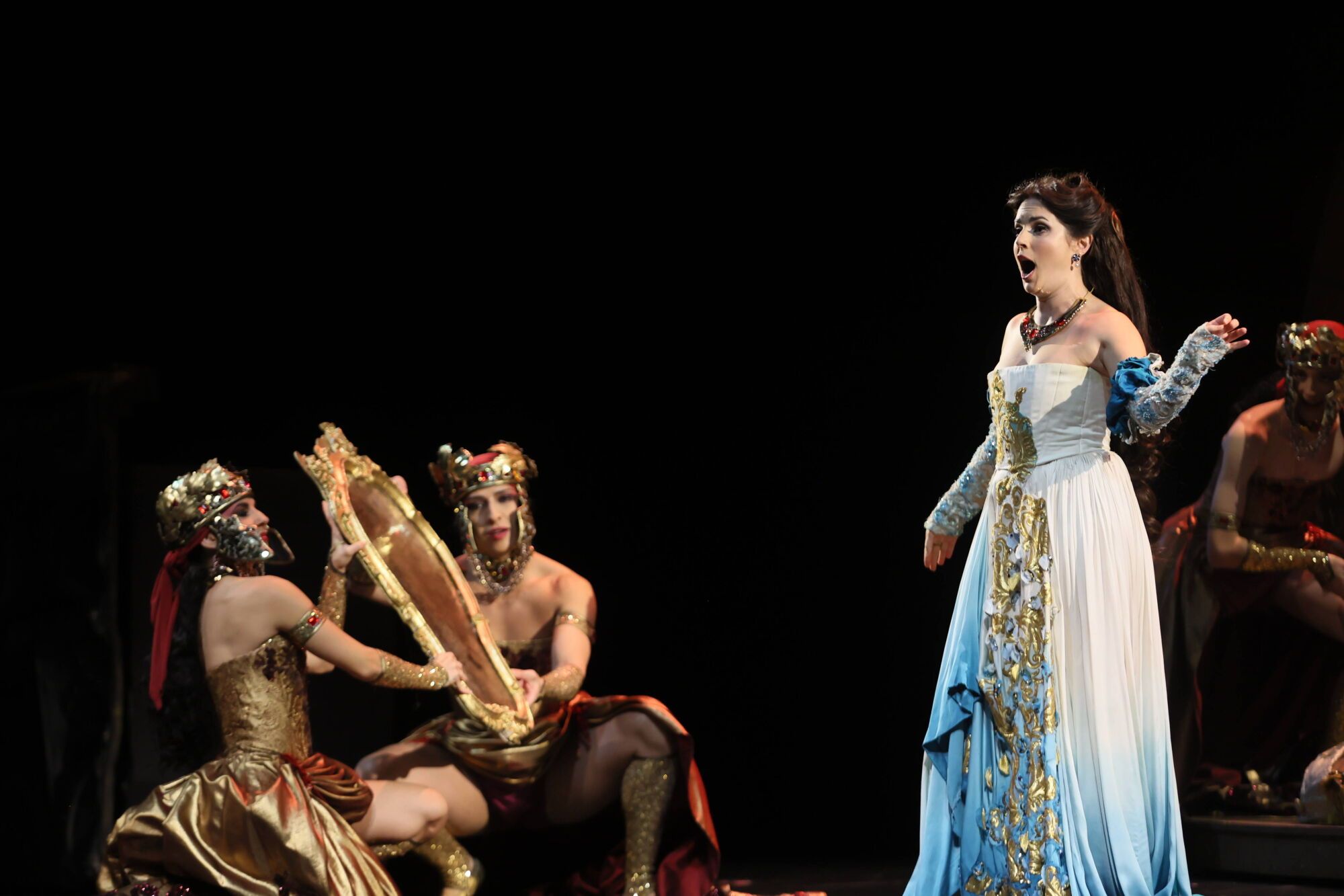 ensayos de ópera "orlando furioso" en el teatro campoamor