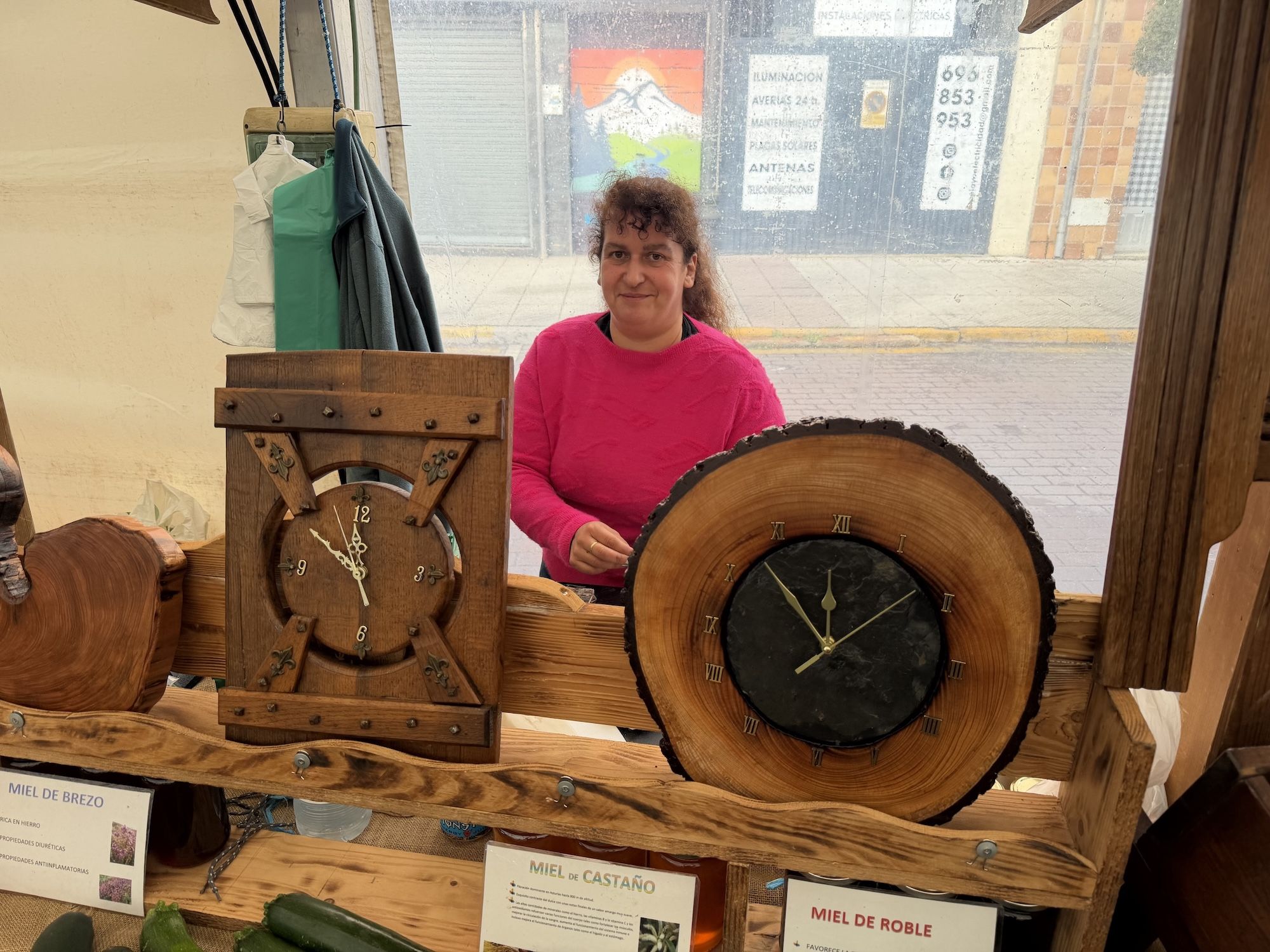 Concurso de castañas y productos de la huerta en Arriondas