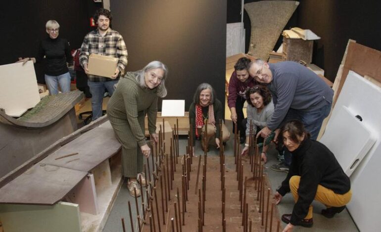 La Asociación Belenista de Gijón inicia el montaje de "Las Carolinas" en el Antiguo Instituto: "Será espectacular"