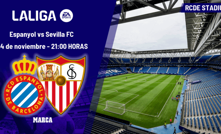 Sevilla FC: horario, dónde ver en TV y canal del partido de LaLiga EA Sports