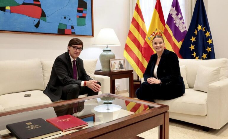 Prohens rechaza el modelo de financiación singular para Cataluña: «No hay ninguna comunidad que sea más que otra»