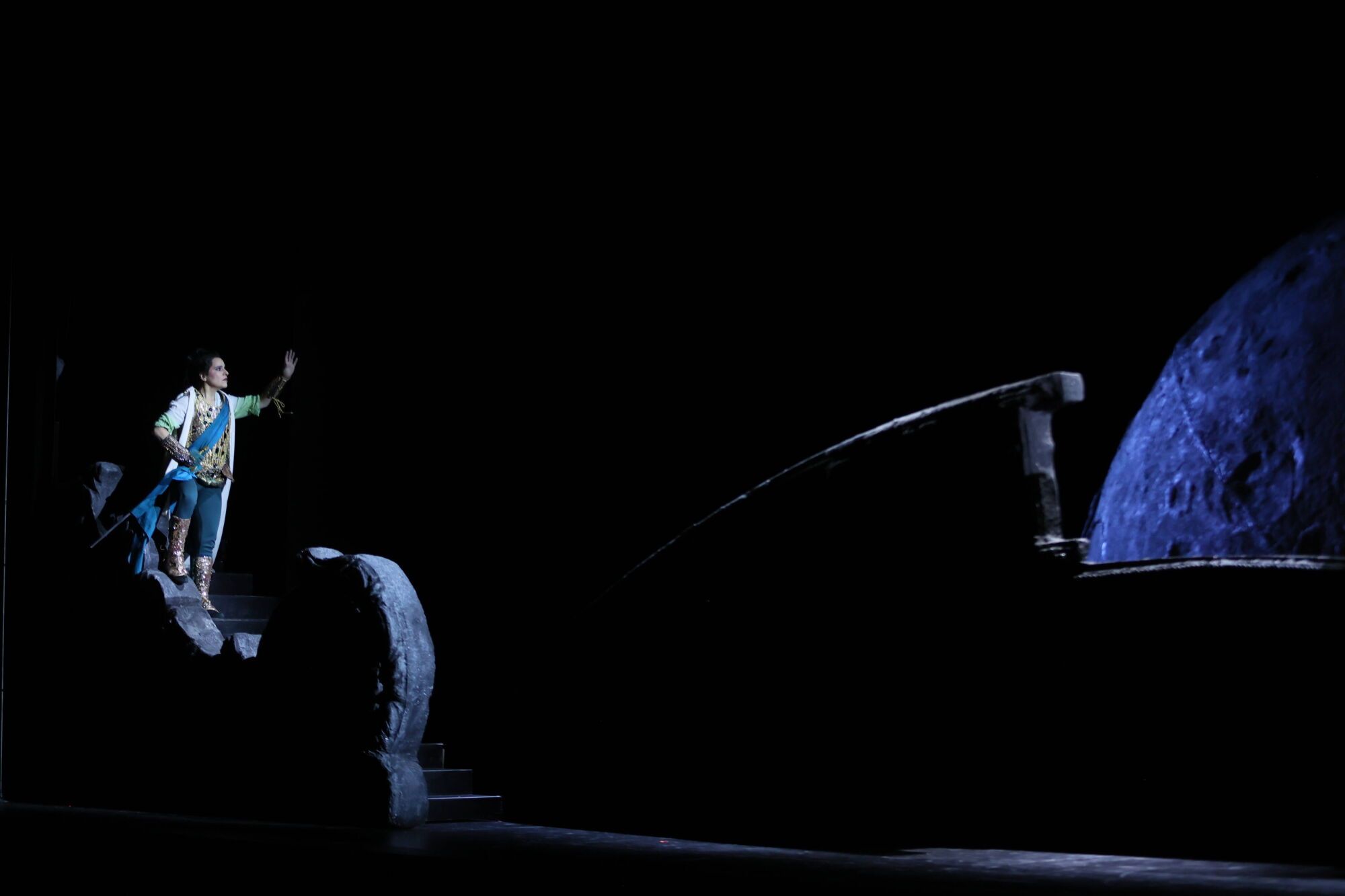 ensayos de ópera "orlando furioso" en el teatro campoamor