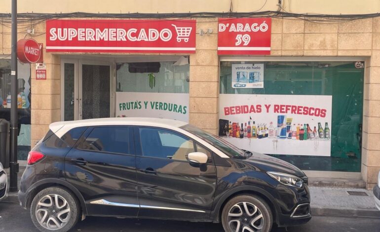 La Justicia ordena desalojar un supermercado que funciona como albergue ilegal en Ibiza