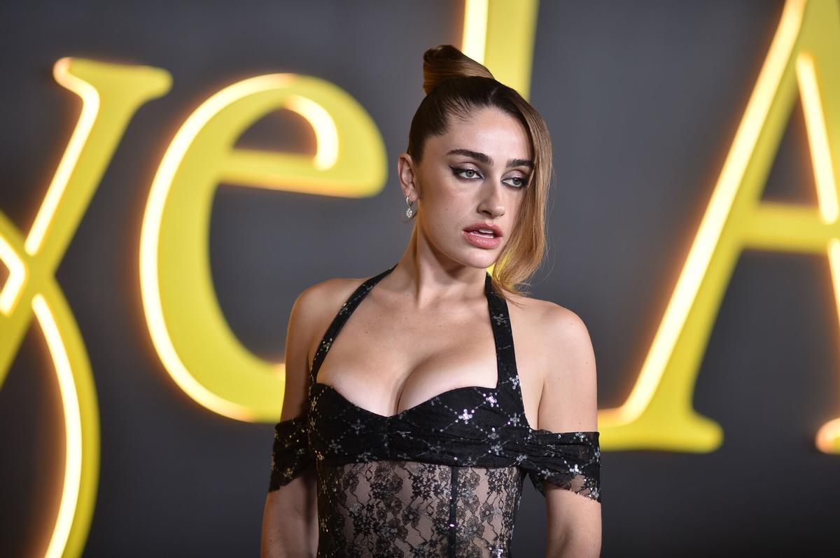 Rachel Sennott en el estreno de "Amo Los Ángeles" en Los Ángeles el pasado martes.