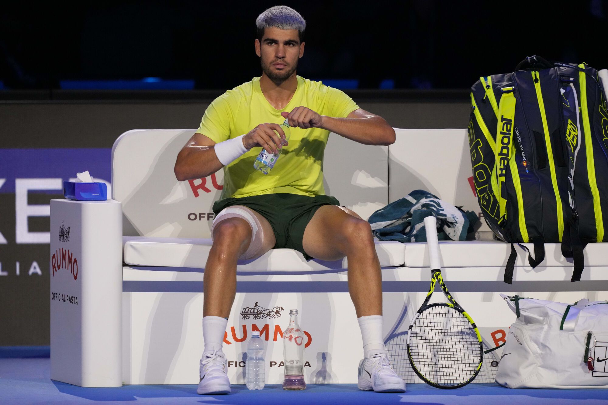 Final de las Finales ATP: Carlos Alcaraz - Jannik Sinner.