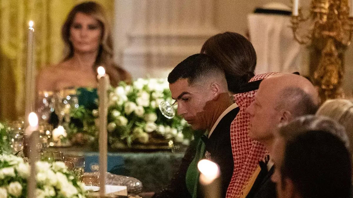 Cristiano Ronaldo, invitado de honor en la cena de Trump y el príncipe saudí