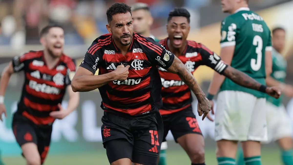 Así ha sido la celebración de la afición del Flamengo tras ganar la Copa Libertadores