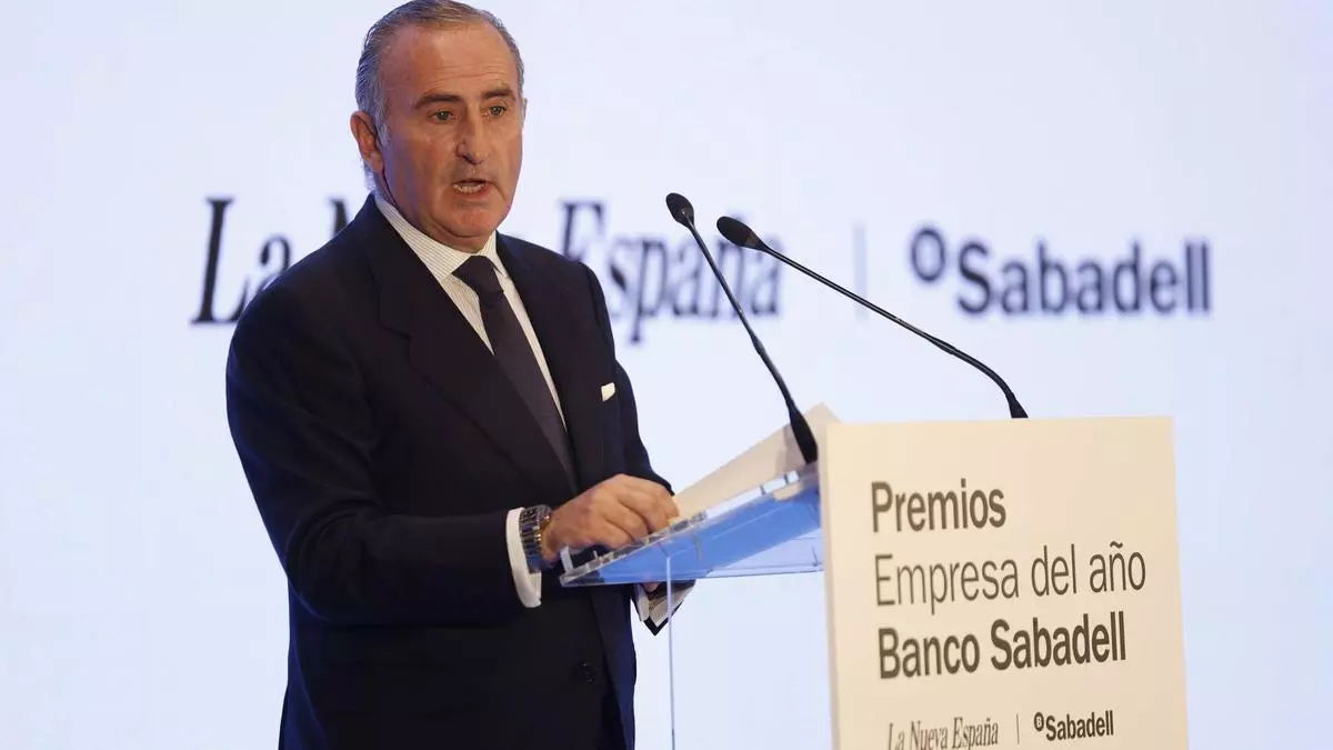 Premios Banco Sabadell Empresa del Año: Pablo Junceda: "Asturias tiene futuro porque tiene buenos empresarios"