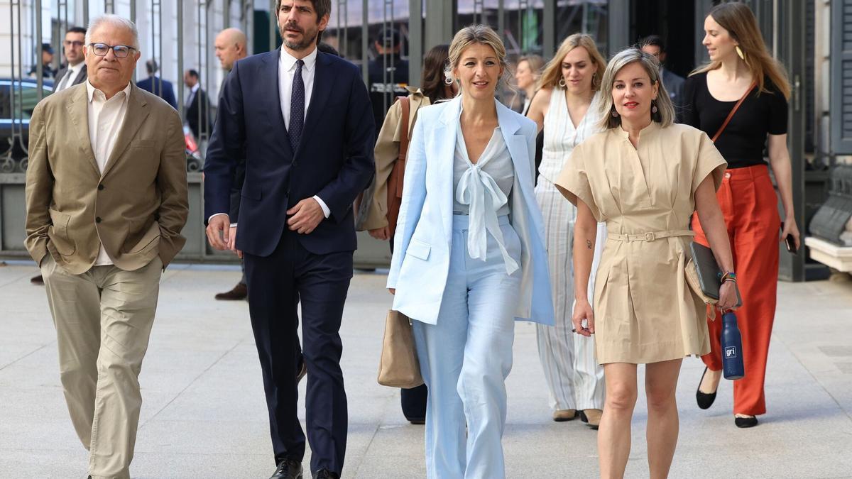 PRECANDIDATURA GENERALES | Los partidos de Sumar se fijan principios de 2026 para lanzar el germen de la próxima coalición para las generales