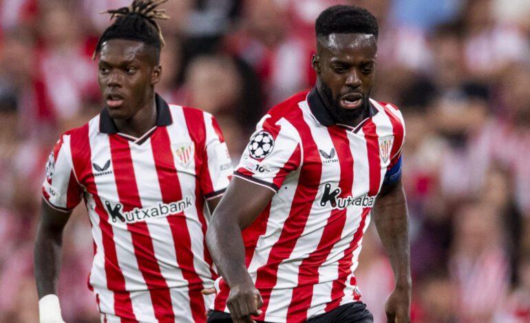 El Athletic viaja a Newcastle con las bajas de Nico, Yuri y Sancet