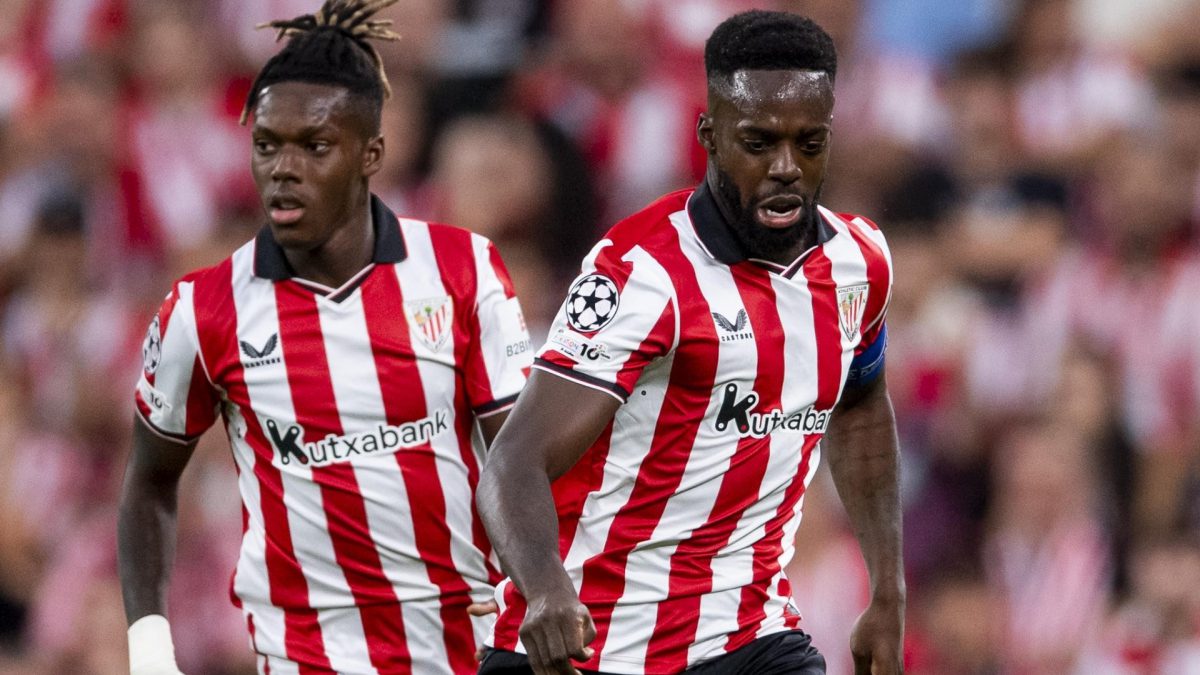 El Athletic viaja a Newcastle con las bajas de Nico, Yuri y Sancet