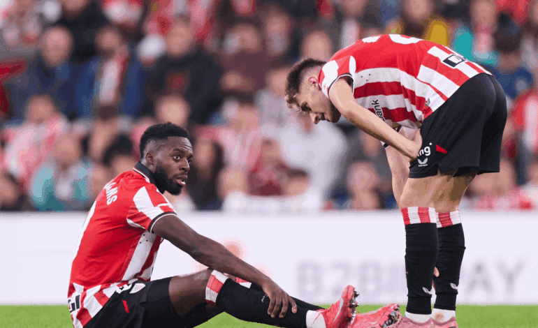 Iñaki Williams sigue sin entrenar con el grupo